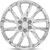 Replica 1 RP25 20x9 6x5.5" +28mm Chrome Wheel Rim 20" Inch RP-25209C639+28C