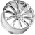 Eclipse 106 22x8.5 5x4.5" +38mm Chrome Wheel Rim 22" Inch ECL106-22865C