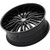 Elure 55 26x10 6x5.5" +24mm Black/Milled Wheel Rim 26" Inch ELR055-26185BMW