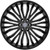 Elure 55 26x10 6x5.5" +24mm Black/Milled Wheel Rim 26" Inch ELR055-26185BMW