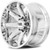 HardRock H502 Painkiller XPosed 22x12 5x5" -44mm Chrome Wheel Rim 22" Inch H502-221273144C