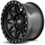 HardRock Off-Road H105 17x9 6x5.5" -12mm Matte Black Wheel Rim 17" Inch H105-179083112BB