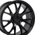 OE Wheels DG15 20x9 5x115 +18mm Satin Black Wheel Rim 20" Inch DG15-20090-5115-18B1