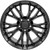 OE Wheels CV22 17x9.5 5x4.75" +54mm Satin Black Wheel Rim 17" Inch CV22-17095-5475-54B1