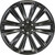 OE Wheels CA91 24x10 6x5.5" +28mm Satin Black Wheel Rim 24" Inch CA91-24100-6550-28B1