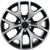 OE Wheels CV92 20x9 6x5.5" +27mm Black/Machined Wheel Rim 20" Inch CV92-20090-6550-27MB