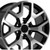 OE Wheels CV92 20x9 6x5.5" +27mm Black/Machined Wheel Rim 20" Inch CV92-20090-6550-27MB