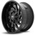 HardRock Off-Road H704 Crusher 20x12 8x6.5" -44mm Gloss Black Wheel Rim 20" Inch H704-201281144GB