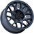 KMC KM730 Hatchet 17x8.5 5x5" +25mm Blue Wheel Rim 17" Inch KM730LX17855025
