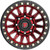 Fittipaldi Off-Road FB152R 17x9 8x6.5" -38mm Candy Red Wheel Rim 17" Inch FB152-17908165N38R