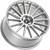 Fittipaldi 363BS 20x9.5 5x4.5" +38mm Brushed Wheel Rim 20" Inch 363BS-2956538