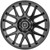 Gear 771B Magnus 20x10 5x5.5"/5x150 -25mm Gloss Black Wheel Rim 20" Inch 771B-2105225