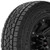 255/65R17 Continental Terrain Contact A/T 110S XL Black Wall Tire 15570200000