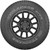 LT265/70R16 Yokohama Geolandar A/T4 121/118S LRE White Letter Tire 110101813
