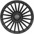 Ravetti M17 20x8.5 5x4.5"/5x120 +38mm Black/Milled Wheel Rim 20" Inch RAV-M17-2813BMW-FC