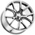 Factory Reproductions FR75 Trackhawk 20x10 5x5" +50mm Chrome Wheel Rim 20" Inch 75010505001
