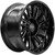 Thret Off-Road 902 Omega 20x10 5x5.5" -21mm Black/Milled Wheel Rim 20" Inch 902AD-2010M-21