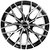 Kalon 103 Inferno 17x7.5 5x112 +40mm Black/Machined Wheel Rim 17" Inch 103AB-1775E40