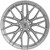 TIS 505S 20x8.5 5x4.5" +35mm Silver Wheel Rim 20" Inch 505S-2856535