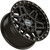 Dropstar 602SB 20x9 6x135/6x5.5" +18mm Satin Black Wheel Rim 20" Inch 602SB-2096818