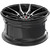 Spec-1 SP-77 16x8 4x100/4x4.5" +20mm Black/Machined Wheel Rim 16" Inch SP-77168920BM
