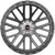 Vortek VRT-608 20x10 6x135/6x5.5" -12mm Gunmetal Wheel Rim 20" Inch 608201057-12MTBR