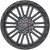 Vortek VRT-604 20x9.5 5x5"/5x5.5" -18mm Gunmetal Wheel Rim 20" Inch 604209543-18MTBR