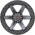 Vortek VRT-602 20x9 6x135/6x5.5" +20mm Gunmetal Wheel Rim 20" Inch 6022095720MTBR