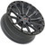 Vortek VRT-601 17x9 6x135/6x5.5" -12mm Gunmetal Wheel Rim 17" Inch 60117957-12MTBR