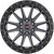 Vortek VRT-601 17x9 6x135/6x5.5" -12mm Gunmetal Wheel Rim 17" Inch 60117957-12MTBR