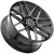 Spec-1 SP-78 17x7.5 5x100/5x4.5" +35mm Black/Milled Wheel Rim 17" Inch SP-7817752335GBM