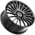 Spec-1 SP-68 17x7.5 5x100/5x4.5" +42mm Black/Machined Wheel Rim 17" Inch SP-6817752342BM