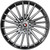 Spec-1 SP-68 17x7.5 4x100/4x4.5" +42mm Black/Machined Wheel Rim 17" Inch SP-681775942BM