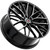 Spec-1 SP-61 18x8 4x100/4x4.5" +38mm Black/Machined Wheel Rim 18" Inch SP-61188938BM
