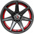 Spec-1 SP-73 18x8 4x100/4x4.5" +38mm Black/Red Undercut Wheel Rim 18" Inch SP-73188938GBRU