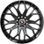 Spec-1 SP-57 17x7.5 5x100/5x4.5" +42mm Gloss Black Wheel Rim 17" Inch SP-5717752342GB