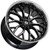 Curva Flow Forged CFF76 20x8.5 5x112 +30mm Black/Tint/SSL Wheel Rim 20" Inch CFF76-20851123066TBSL