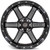 4Play Gen3 4P63 20x10 5x5"/5x5.5" -18mm Black/Tint Wheel Rim 20" Inch 4P63-20100-5D55-18BBT
