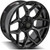 4Play Gen3 4P06 22x10 5x5"/5x5.5" -18mm Black/Tint Wheel Rim 22" Inch 4P06-22100-5D55-18BBT