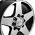 OE Wheels CV91A 20x8.5 8x6.5" +12mm Black/Machined Wheel Rim 20" Inch CV91A-20085-8650-12MB