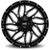 HardRock H707 Destroyer 20x12 8x170 -51mm Black/Milled Wheel Rim 20" Inch H707-201270151GBM