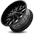 HardRock H700 Affliction 20x12 5x5.5"/5x150 -44mm Gloss Black Wheel Rim 20" Inch H700-201297144GB
