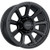 Vision 353 Turbine Trailer 14x5.5 5x4.5" +0mm Matte Black Wheel Rim 14" Inch 353VTH4565MB0