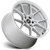 Rotiform RC199 KPR 20x9 5x120 +38mm Silver Wheel Rim 20" Inch RC199SX20904938