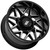 Moto Metal MO812 Turbine 20x10 5x5" -18mm Black/Machined Wheel Rim 20" Inch MO812BD20105018N