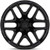 Fuel FC854 Flux 6 20x10 6x5.5" -18mm Gloss Black Wheel Rim 20" Inch FC854BX20106818N
