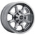Vision UTV 415 Bomb 14x7 4x110 +38.1mm Gunmetal Wheel Rim 14" Inch 415-147110GM5.5