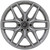 Fuel D854 Flux 20x10 6x5.5" -18mm Platinum Wheel Rim 20" Inch FC854AX20106818N