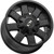 Ion 141 17x9 5x5"/5x5.5" +18mm Satin Black Wheel Rim 17" Inch 141-7952B18