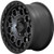 KMC KM545 Trek 17x9 6x5.5" +0mm Black/Tint Wheel Rim 17" Inch KM54579068400